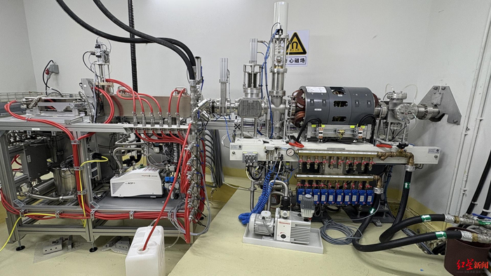▲成都纽瑞特医疗科技股份有限公司，靶站。摄影记者 张佳琪
