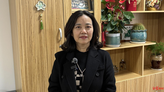 ▲首席财务官邓颖。摄影记者 张佳琪