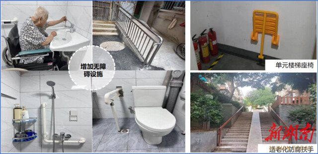 （改造前后对比图。 社区供图）
