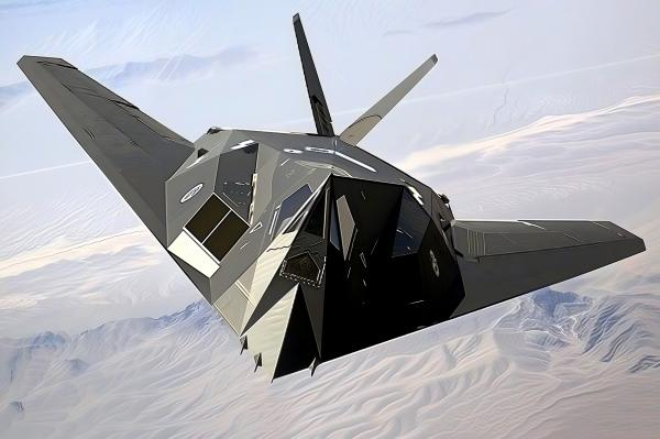 F-117隐身战斗机 资料图：维基百科