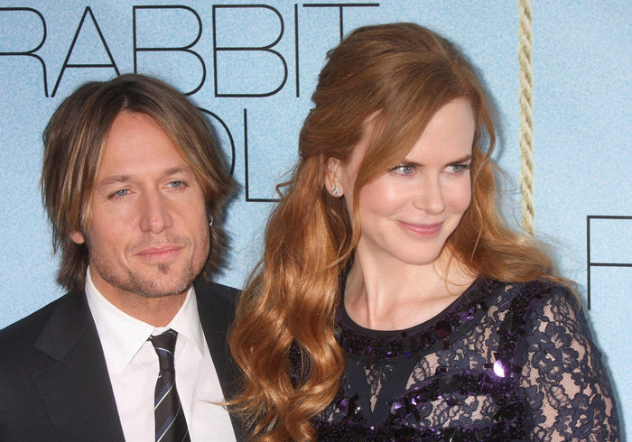 凯斯·厄本、妮可·基德曼早期合照 图据视觉中国