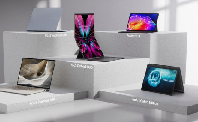 ▲华硕的AI PC新品（图源：华硕）