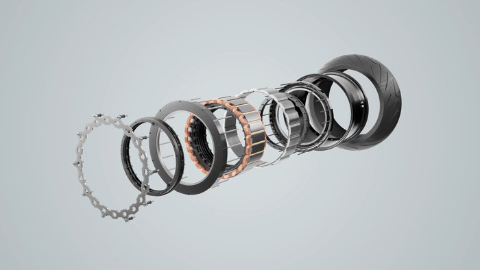 ▲ 甜甜圈 Donut 2.0 电机