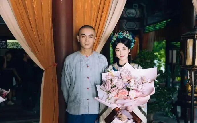 陈晓与林夏薇 / 图源：@林夏薇