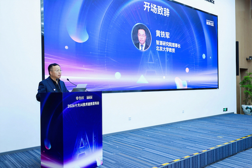 智源研究院理事长，北京大学教授 黄铁军