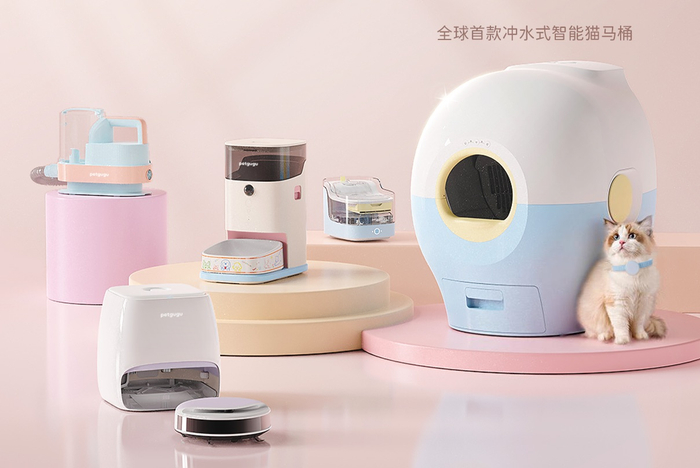 ▲宠咕咕（Petgugu）的AI宠物饲养产品