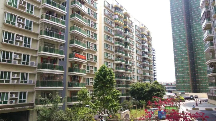 △ 高要区江畔湾小区住宅也是高要区2025年首批国债支持老旧电梯更新项目。