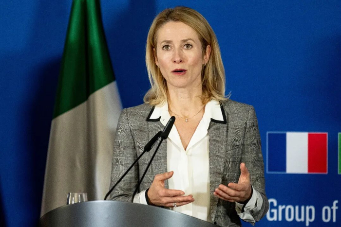 　欧盟外交与安全政策高级代表卡拉斯（资料图） 图片来源：视觉中国