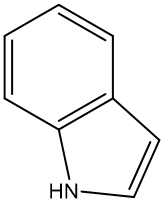 图1:吲哚结构式
