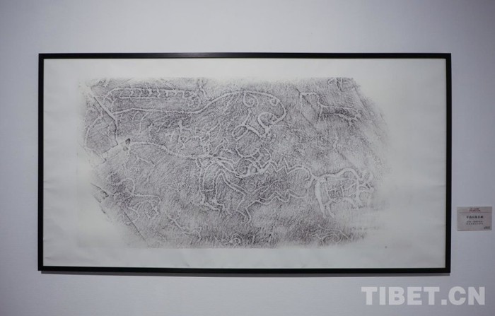 石上文明 拓片传承——玉树“远古史画”岩画石刻拓片首展西藏美术馆|玉树藏族自治州|青海省|文化|作品|先民_新浪新闻