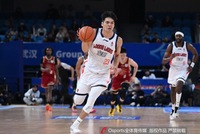 填满数据栏！陈国豪替补11中5拿到12分3板3助1断1帽 正负值+19