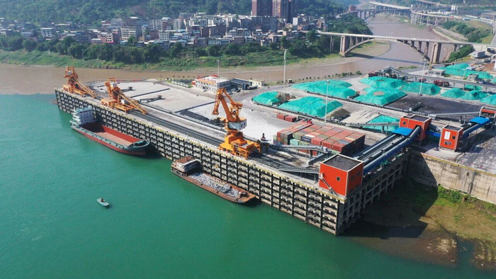 水富港 省航务管理局供图