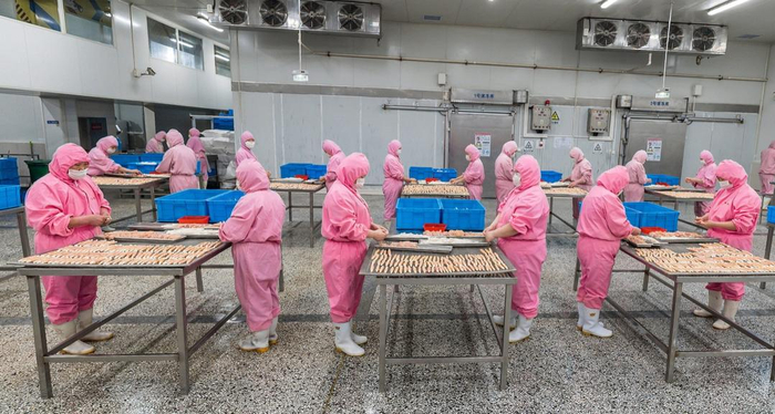 乖寶寵物的零食生產(chǎn)車間。來源：乖寶寵物官網(wǎng)