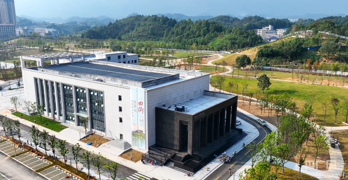 黃鐵山美術(shù)館（央廣網(wǎng)發(fā) 洞口縣委宣傳部 供圖）