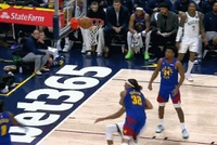 字母哥和戈登纠缠倒地 先吹戈登犯规&amp;掘金挑战成功改判字母哥犯规