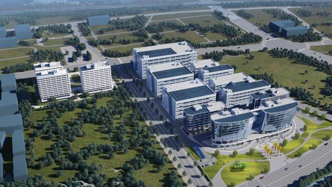 脑虎科技位于江西省赣江新区的“超级工厂”项目示意图