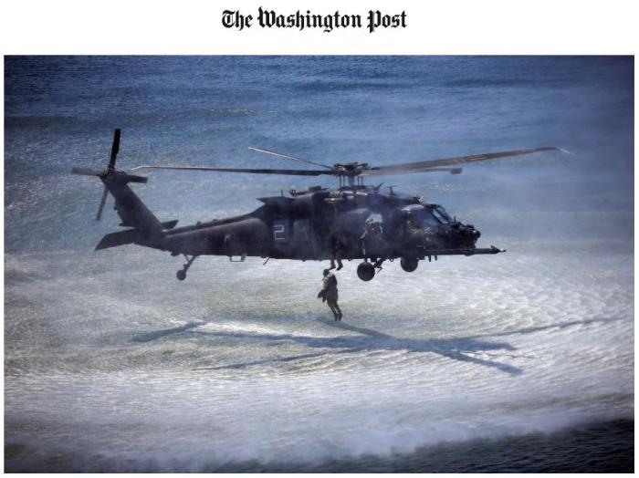   美军“黑鹰”直升机。图/《华盛顿邮报》