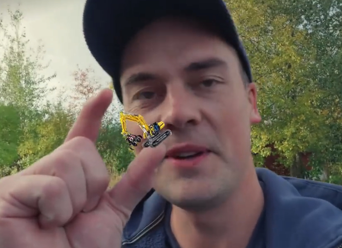 迷你家用挖掘机