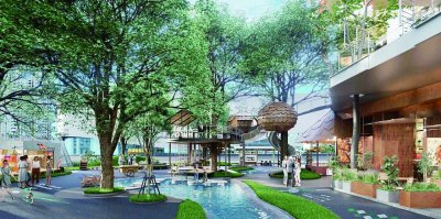 江北印象汇改造后效果图。 江北印象汇供图