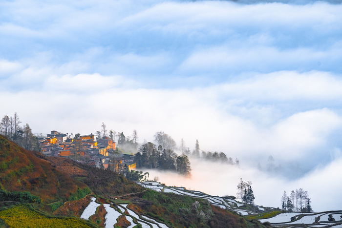 元陽梯田 陳創(chuàng)業(yè) 攝