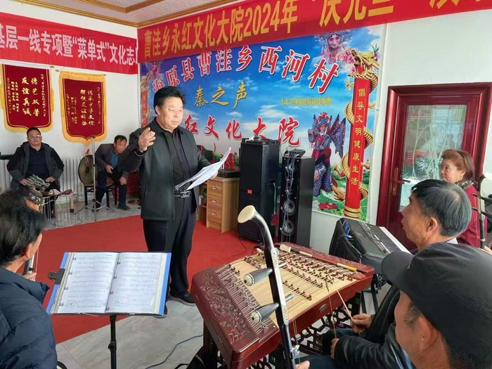 文化大院豐富村民精神生活。