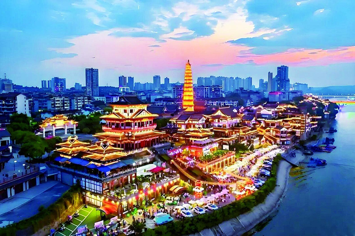     文峰古街 合川区文旅委供图
