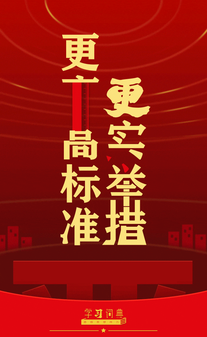 学习词典·五次全会丨更高标准更实举措