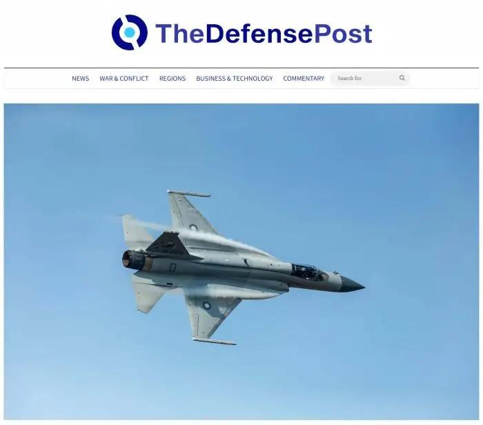   JF-17战机。图/美国《防务邮报》