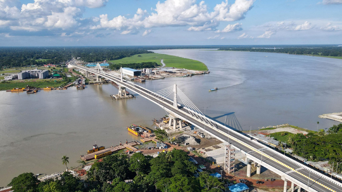 省建投集團(tuán)承建的孟加拉派拉橋項(xiàng)目
