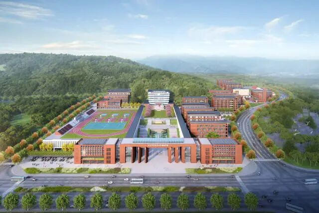 北师大云浮实验学校效果图