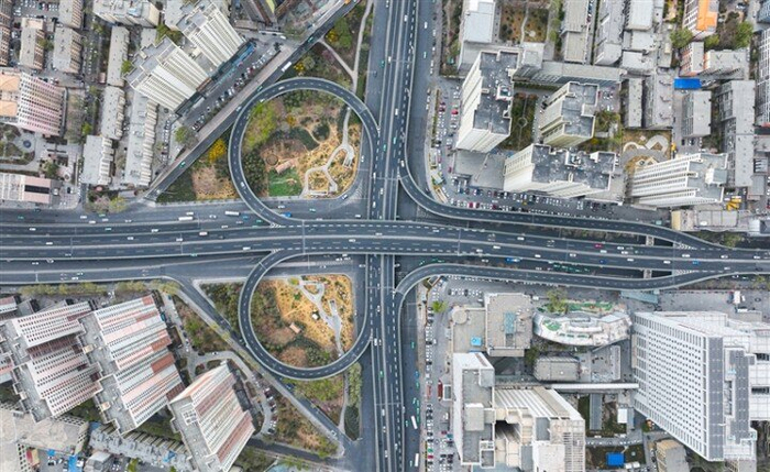 同仁路立交橋（黎曉剛?攝）