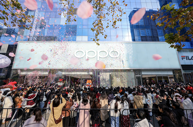 OPPO｜一加旗舰店（西安赛格国际购物中心店）开业现场