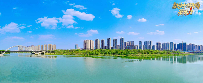 資陽的藍(lán)天碧水（央廣網(wǎng)發(fā) 資陽市生態(tài)環(huán)境局供圖）