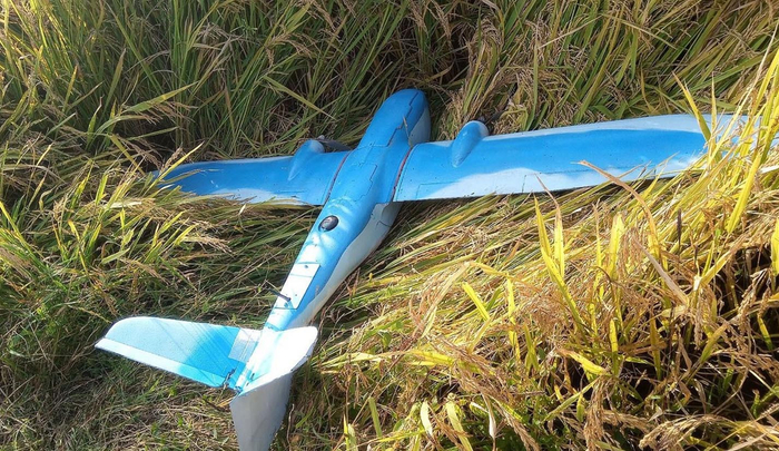 “侵入朝鲜”无人机 资料图。 朝中社