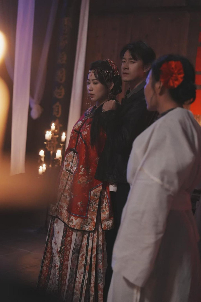 于清斌拍摄短剧 图片来源：受访者供图