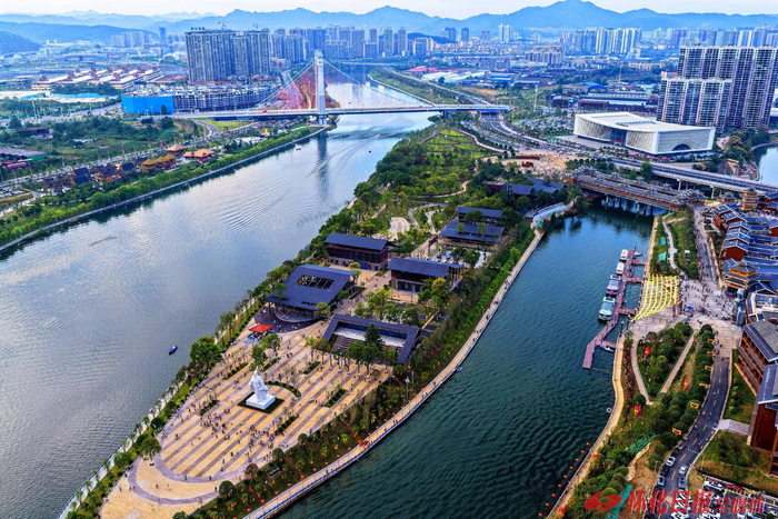 （图为天问岛。全媒体记者 潘雨 摄）