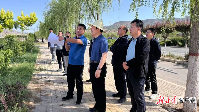 民革甘肃省委会现场调研。（资料图）