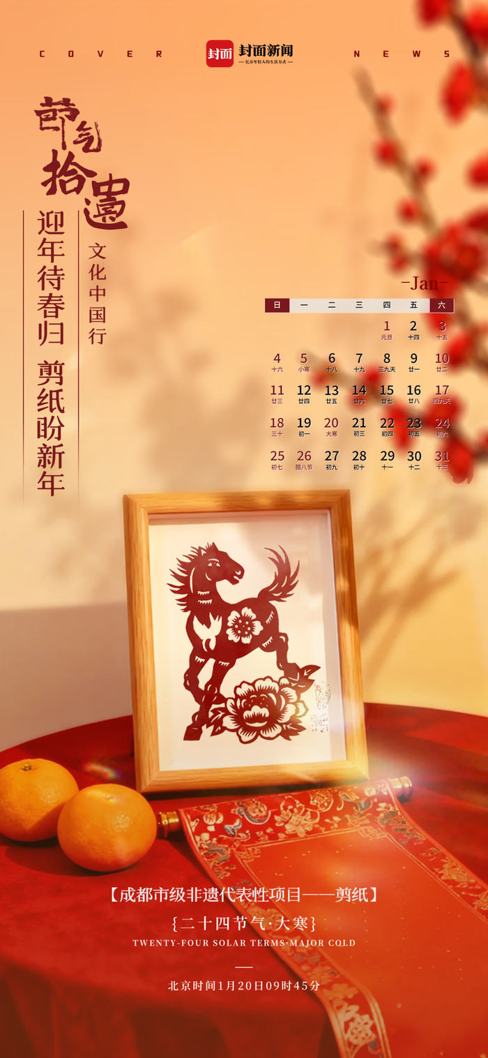 大寒海报设计 王思祺