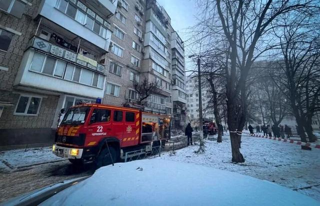 乌克兰空袭现场