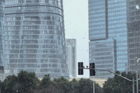 张镇麟感叹“原来上海可以下这么大雪” 回复付豪：我照顾好咱妈