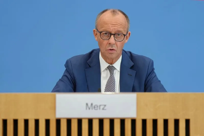 △德國總理默茨（資料圖）