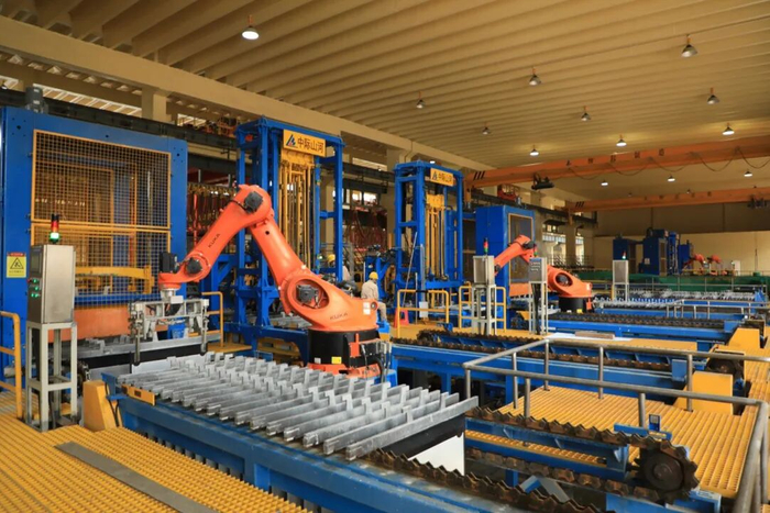 南方有色金属有限责任公司30万吨锌氧压浸出绿色制造项目车间。沙颜勇 摄