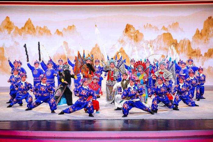 武戏《五色趟马》。资料图片