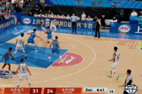 没周琦有优势！邹雨宸连续得分 北控一波8-0反超打停北京