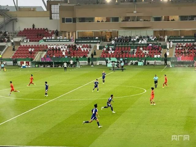 U23亚洲杯决赛现场（央广网发 臧智渊 摄） 