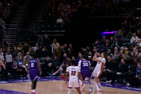 危险动作！努尔基奇对约维奇犯规被认定垫脚 吹了一级恶意