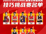 星火传承 闪耀遵义│2025-2026 NBL联赛全明星技巧挑战赛名单公布