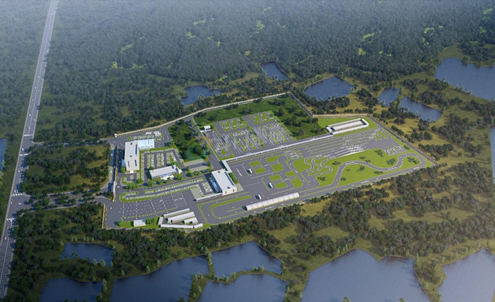 项目鸟瞰效果图