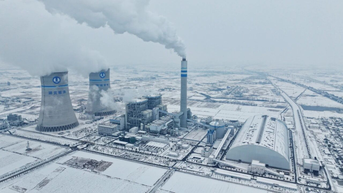 襄阳宜城电厂开足马力，全力应对寒潮。