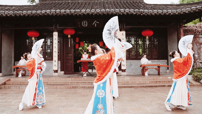 个园元旦活动。